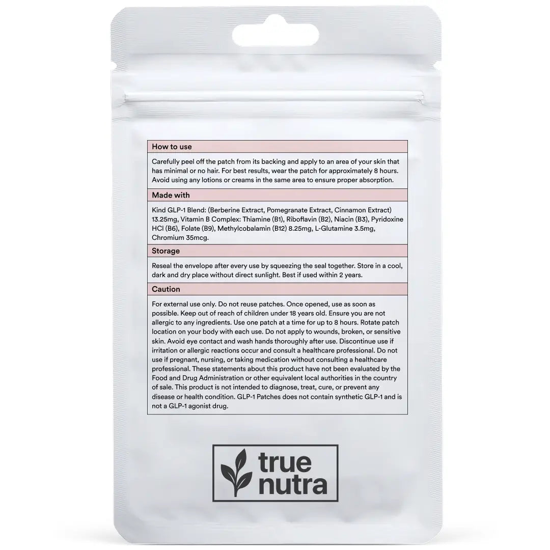 [First Order One-Time Bonus] FREE GLP-1 Patches