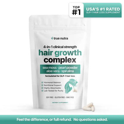 [First Order One-Time Bonus] FREE 4-in-1 Hair Growth Complex